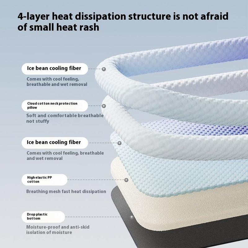Pet Cooling Pad Mat for Dogs and Cats - Ice Silk Summer Cool Bed Blanket in Gradient Colours, Breathable Soft Sleeping Cushion for Indoor Floors Sofas and Car Travel Washable Multiple Sizes Available.