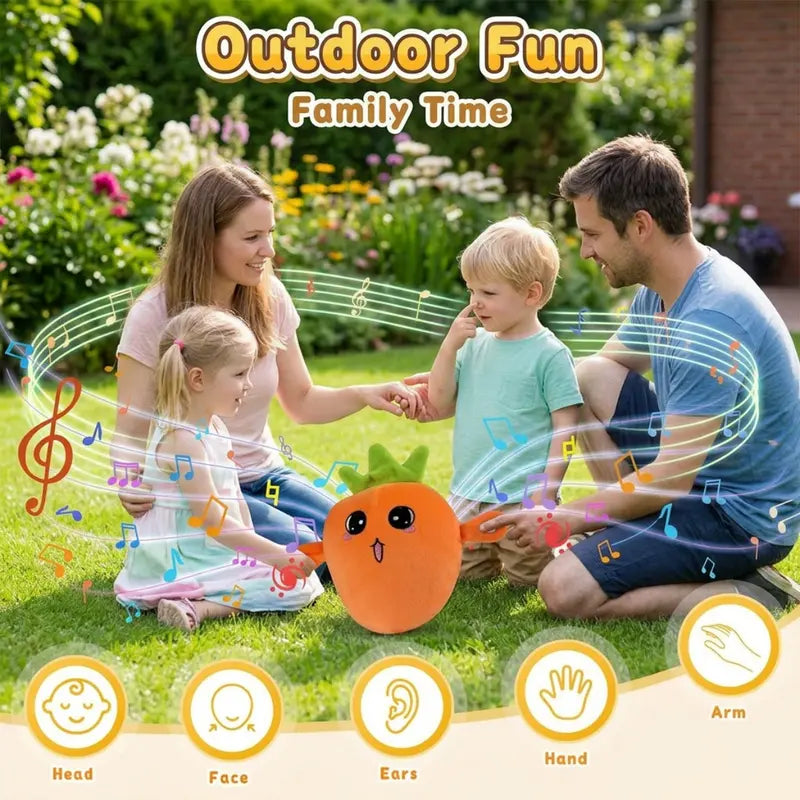 Creative Fruit Induction Metronome – Interactive Musical Learning Toy with 15 Built-in Songs for Early Education and Parent-Child Play