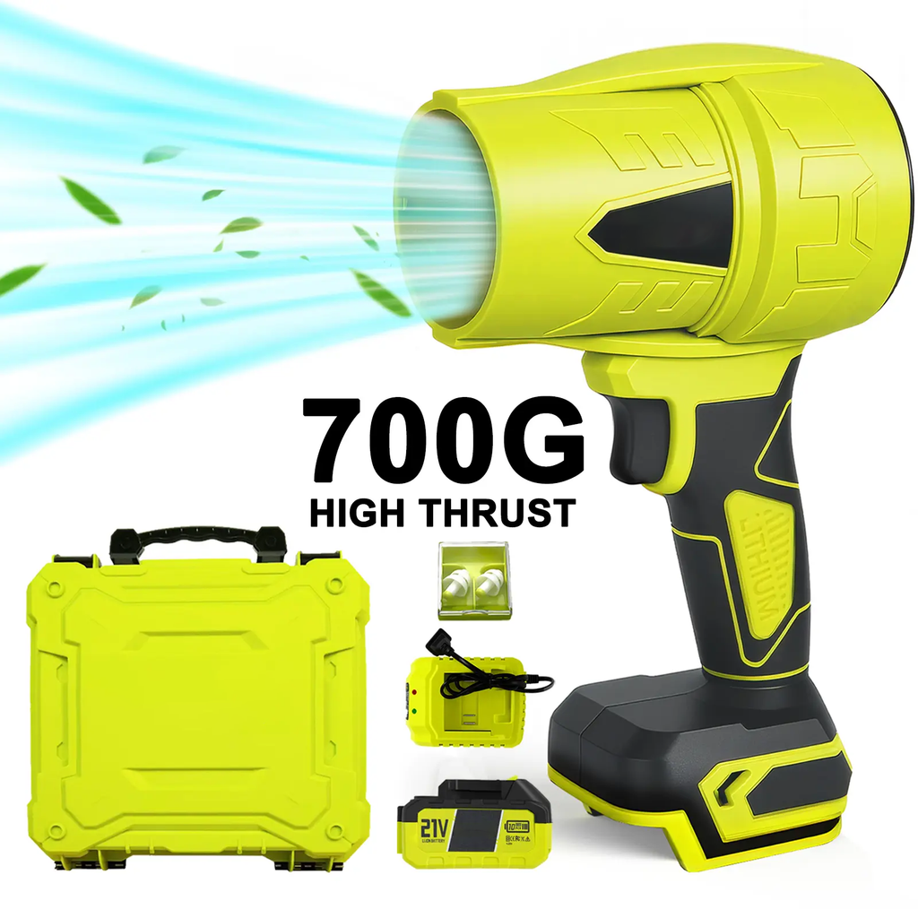 Cordless Leaf Blower & Car Dryer | 120km/h High-Speed Air