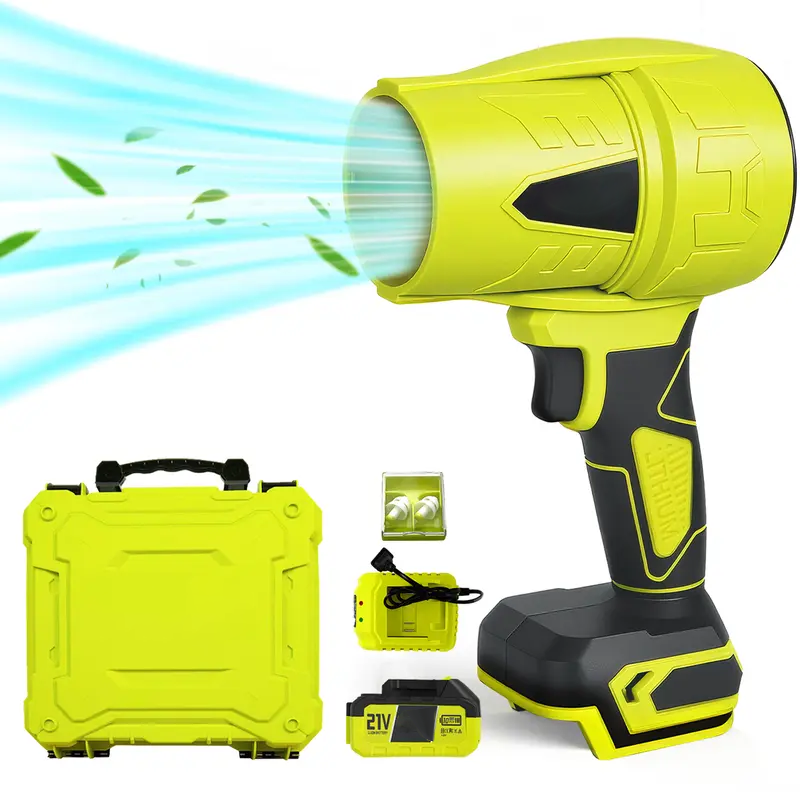 Cordless Leaf Blower & Car Dryer | 120km/h High-Speed Air