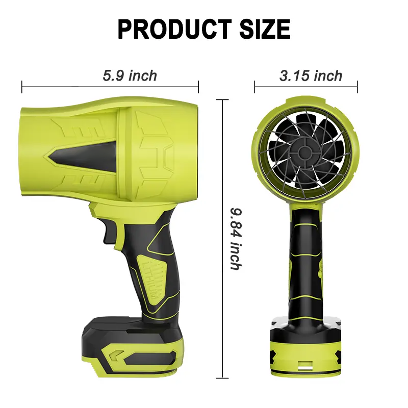 Cordless Leaf Blower & Car Dryer | 120km/h High-Speed Air