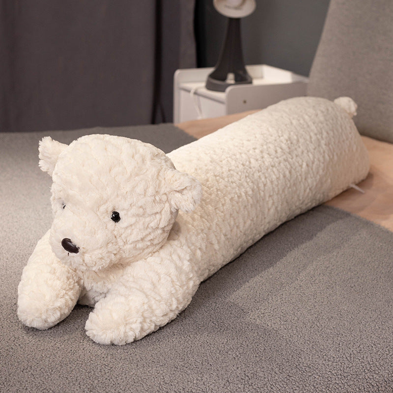 Giant Plush Body Pillow Bunny Bear 120cm All Season Comfort for Kids Adults Unisex Birthday Christmas Gift Home Car Sleep Aid