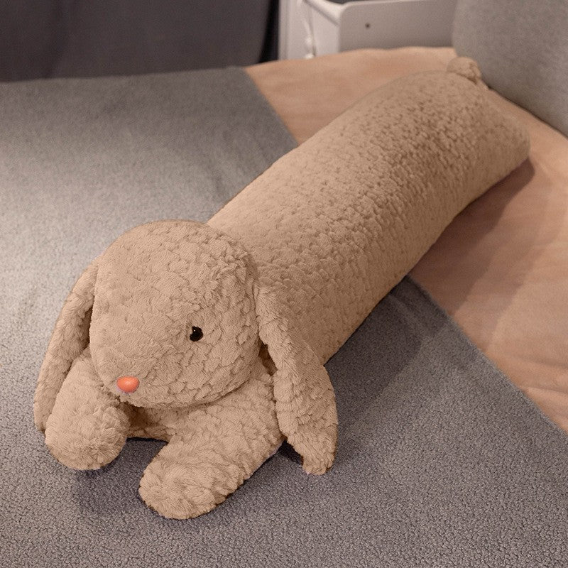 Giant Plush Body Pillow Bunny Bear 120cm All Season Comfort for Kids Adults Unisex Birthday Christmas Gift Home Car Sleep Aid