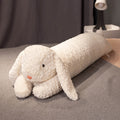 Giant Plush Body Pillow Bunny Bear 120cm All Season Comfort for Kids Adults Unisex Birthday Christmas Gift Home Car Sleep Aid