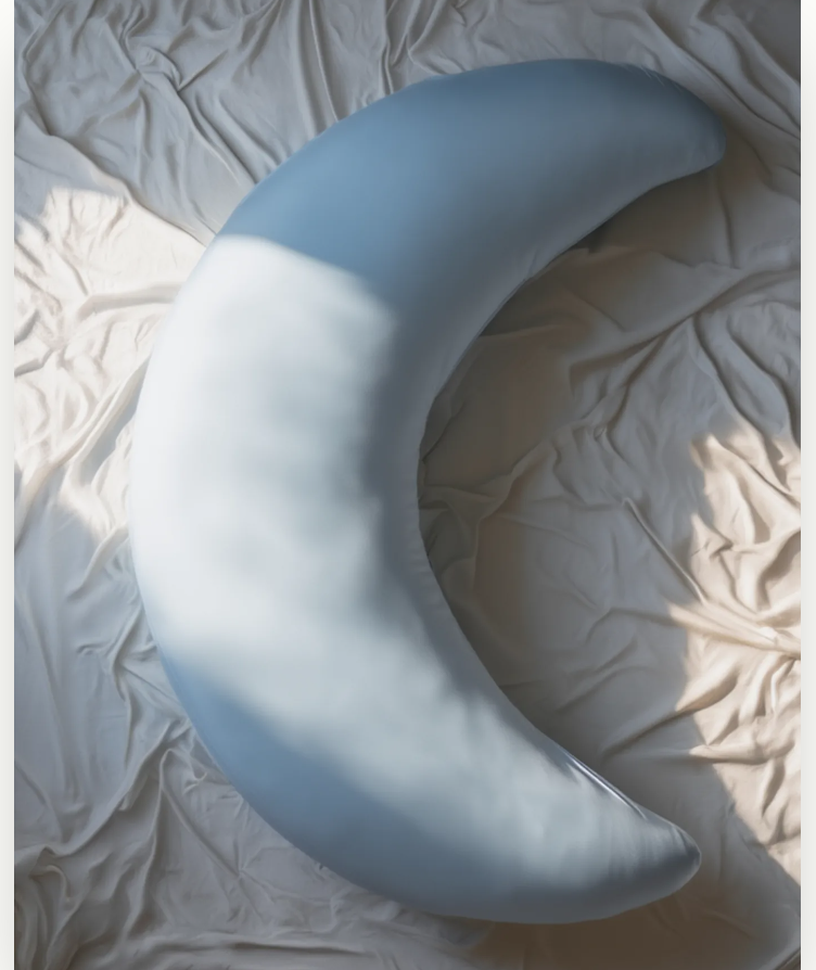 12lb Curved Cuddle Body Pillow – Premium Support for Side Sleepers