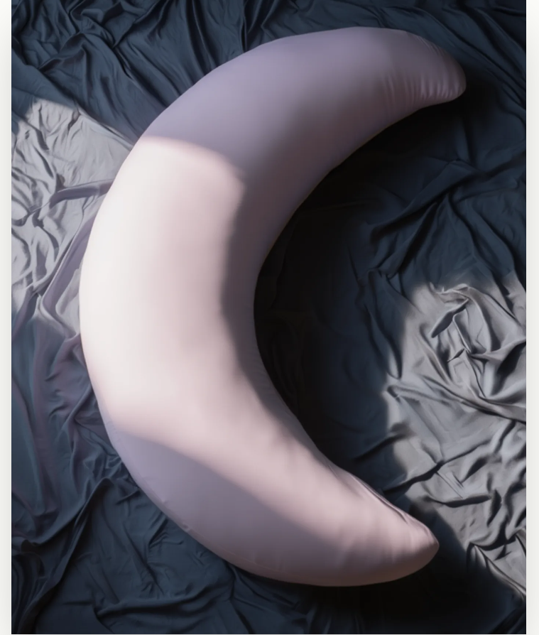12lb Curved Cuddle Body Pillow – Premium Support for Side Sleepers