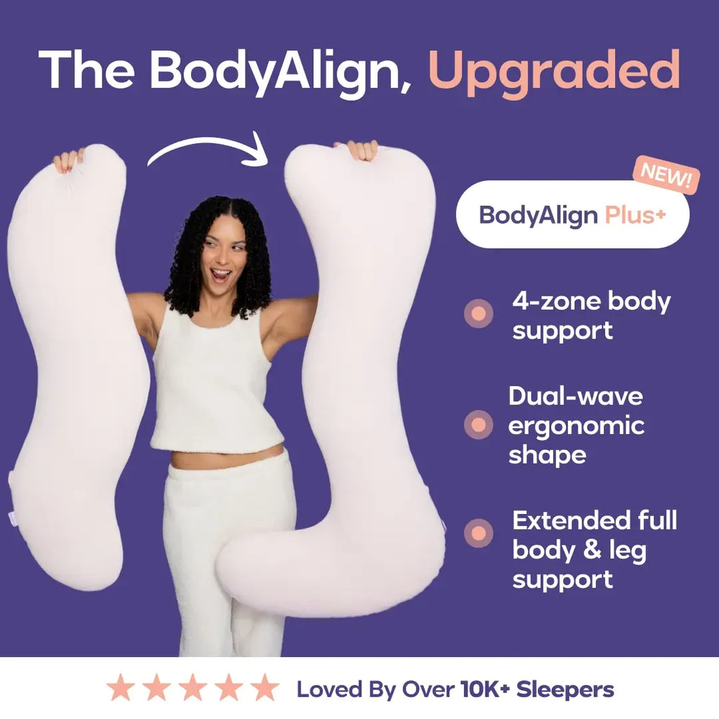 Long Rectangular Pregnancy Pillow Pregnant Maternity Mummy Supplies for Side Sleepers, Includes Polyester Pillowcase, Soft and Fluffy Pillow Insert